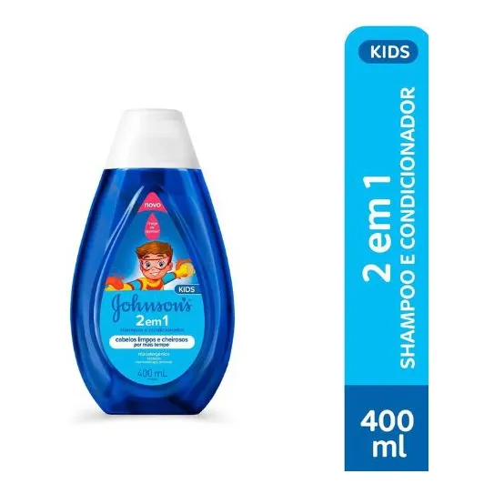 Shampoo E Condicionador 2 Em 1 Infantil Johnson's 400ml