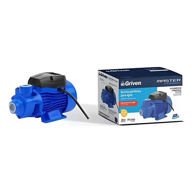 Bomba De Agua Periferica 1/2  100% Cobre Griven Gs
