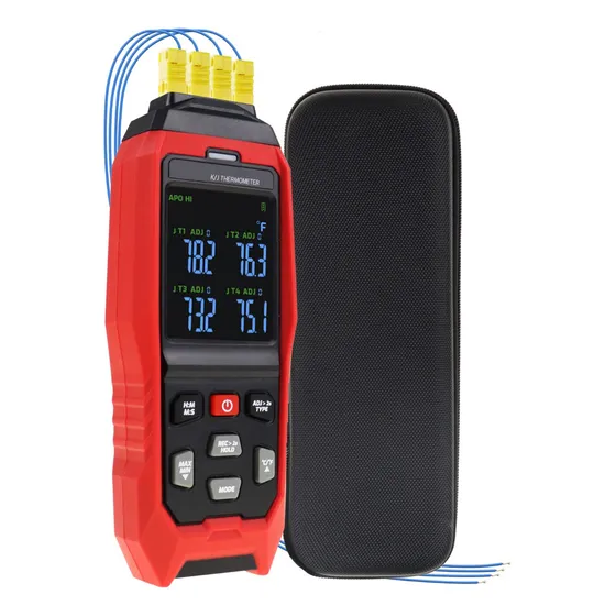 K/j/t Datalogger Termômetro Termopar Com Visor De 4 Canais