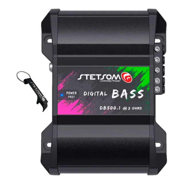 Modulo Digital Stetsom Db-500.1 Canal Crossover 500 Rms 2ohm