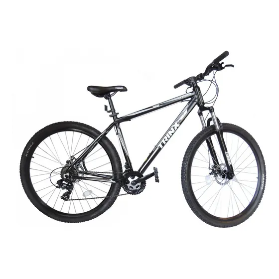Bicicleta Trinx Sti 2.0 Aro 29 Kit Shimano Preto Com Cinza