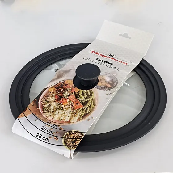 Tapa De Vidrio Magefesa Universal /24-26-28cm /18903