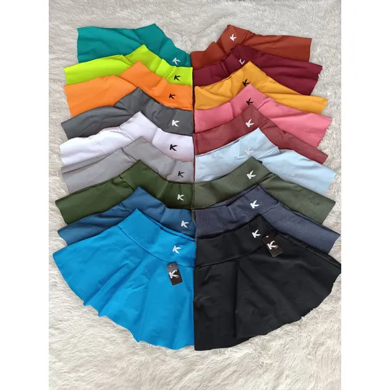 Falda Shorts Tela Suplex Gruesa Talla Unica
