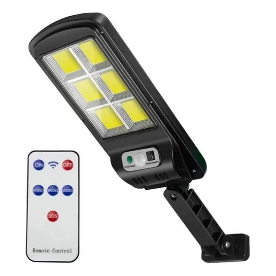 Lampara Led Con Panel Solar Con Control Y Sensor
