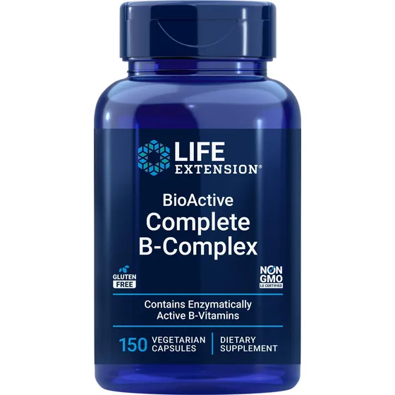 Suplemento Life Extension Bioactive Complete B Complex 150 C