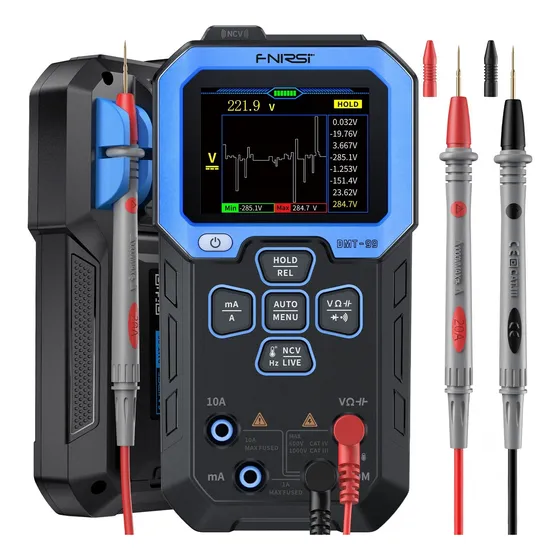 Tester Multimetro Inteligente Con Capacimetro Fnirsi Dmt-99