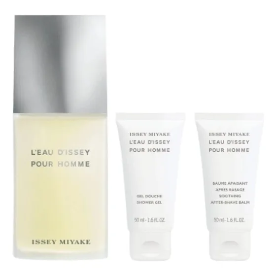 Cofre Issey Miyake L'eau D'issey Homme Edt 125+gel+balm
