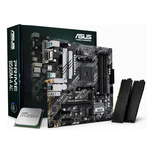 Kit Amd Ryzen 7 5700 + B550m Aorus Elite + 2x 8gb Preto | MercadoLivre