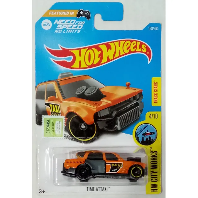 Hot Wheels Time Attaxi 168/365 Autito Juguete Mattel 2015