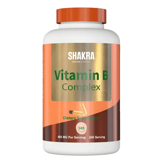 Shakra Complejo B 240 Cápsulas B Complex Natural | Cuotas sin interés