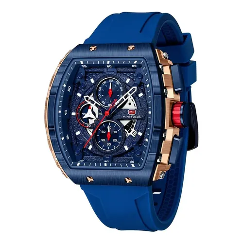 Mf Mini Focus Relógio Masculino Casual, Pulseira Elegante | Frete