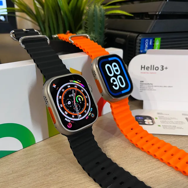Smartwatch Hello Watch 3 Plus Pantalla Amoled + Protector