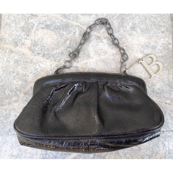 Cartera De Fiesta Biglidue Original Hecha En Italia