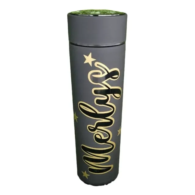 Termo Led Personalizado Digital Vaso Térmico Led Táctil Lpk