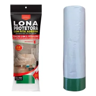 Plåstico C/fita Adesiva 2,40x11 Mts Proteção Pintura Móveis Plåstico C/fita Adesiva 2,40x11 Mts Proteção Pintura Móveis