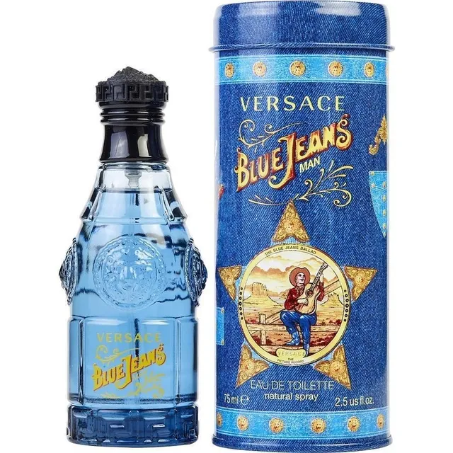 Versace Blue Jeans Men  Eau De Toilette 75 ml 