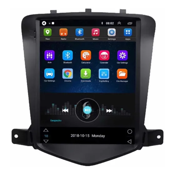 Navegación Pantalla Android Tesla Chevrolet Cruze