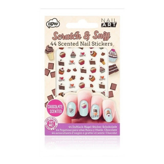 Stickers Para Uñas Chocolate - Scratch & Sniff Stickers Stickers Para Uñas Chocolate - Scratch & Sniff Stickers