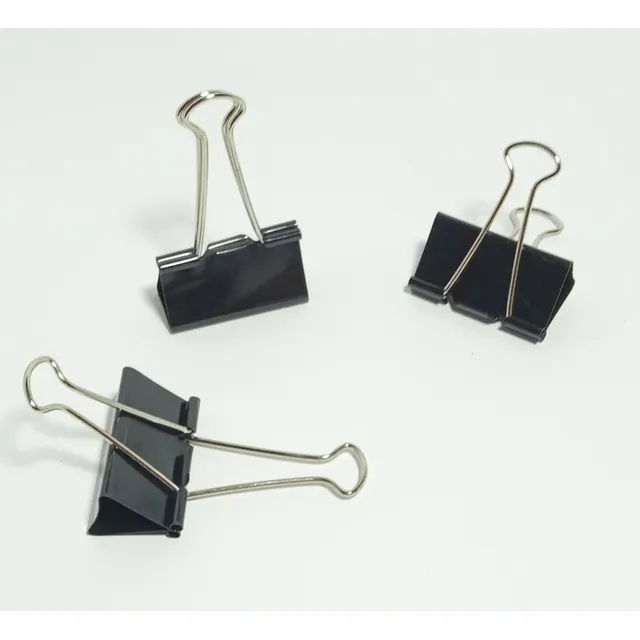 Pinzas Sujetadores Metálicas Binder Clips 51 Mm 2  