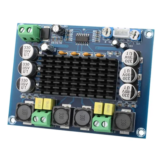Placa Amplificadora Audio Digital Doble Canal Clase D Modulo