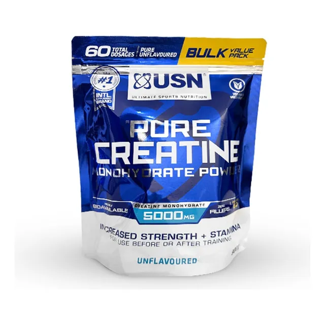 Creatina Micronizada Usn 300 Gr 60 Servicios Importada Usa