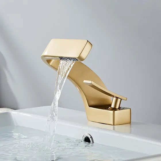 Grifo Baño Cascada Lavabo Caliente Frio Creativo Inodoro :
