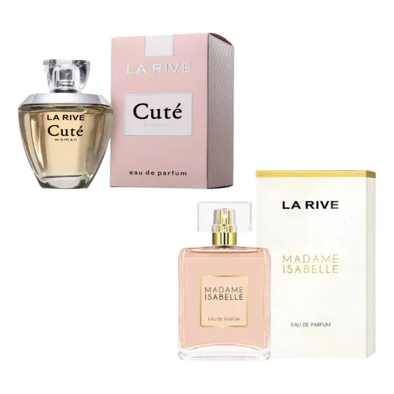 Kit Perfume Cuté 100ml + Madame Isabelle 100ml La Rive