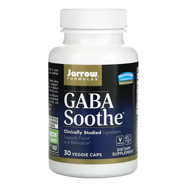 Gaba Soothe 100 Mg 30 Capsulas Sabor Sin Sabor