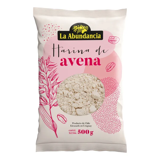 Harina De Avena La Abundancia 500 Grs.