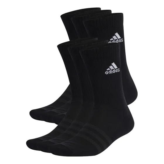 Calcetines C Spw Crw Negro Unisex 6 Unidades adidas