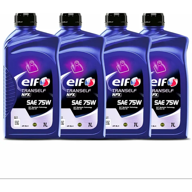 Kit 4 Óleo De Câmbio Manual Tranself Nfx Sae 75w