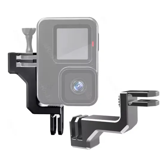 Adaptador Vertical  Aluminio Para Gopro Hero 8/9/10/11/12/13 Negro