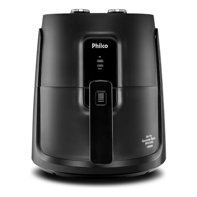Fritadeira Elétrica Air Fryer Philco Pfr15pg Gourmet Sem Óleo Black 4,4 Litros 1500w 110v ... Fritadeira Elétrica Air Fryer Philco Pfr15pg Gourmet Sem Óleo Black 4,4 Litros 1500w 110v ...
