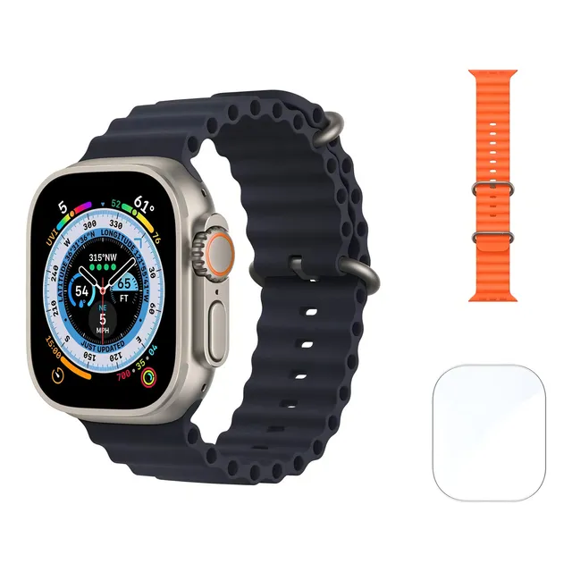 Reloj inteligente Hello Watch 3+ Plus Amoled de 4 GB con 2 pulseras y funda de nueva versión