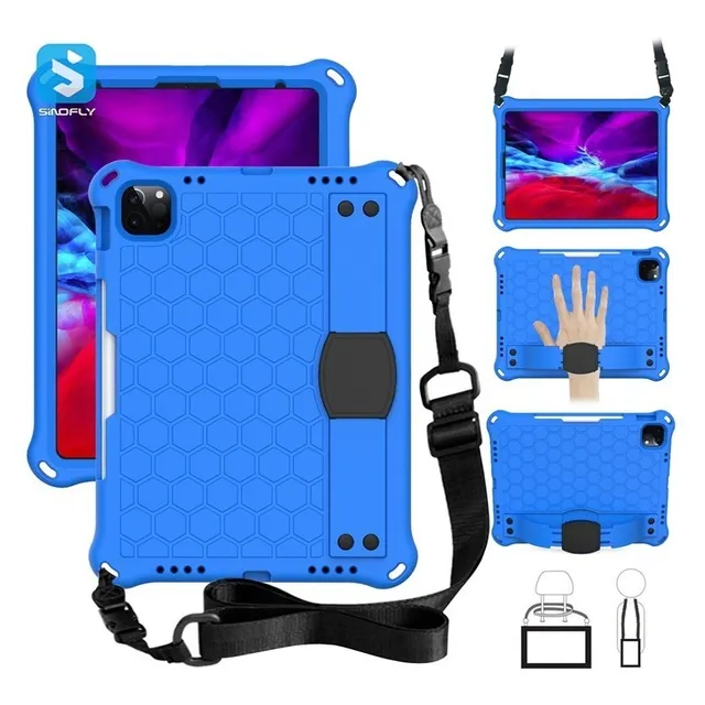 Funda iPad Air 5 4 10.9 PuLG Con Correa Variedad De Colores