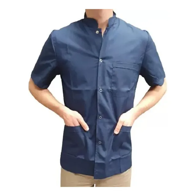 Chaqueta Cuello Mao Administrativa Tno Casaca Con Broches