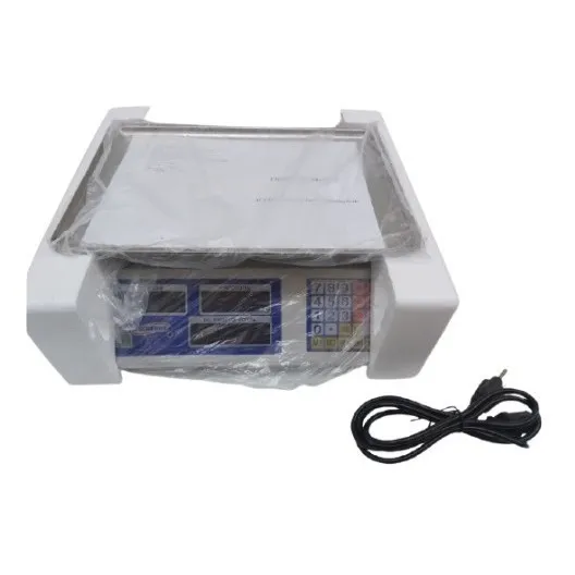 Balanza Electronica De 30kg Techfood Jl-918 Con Sencamer