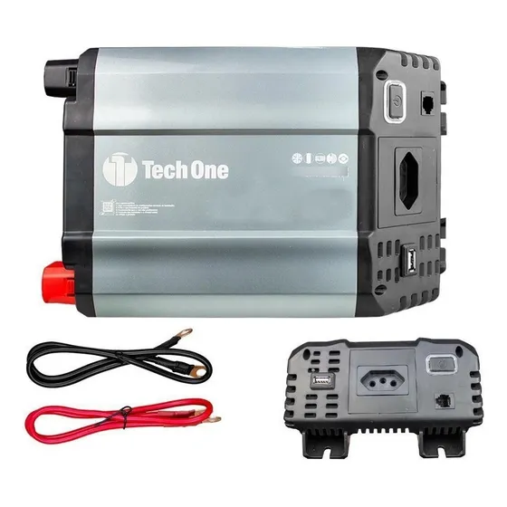 Inversor De Voltagem 1200w 12v - 220v Marca Tech One