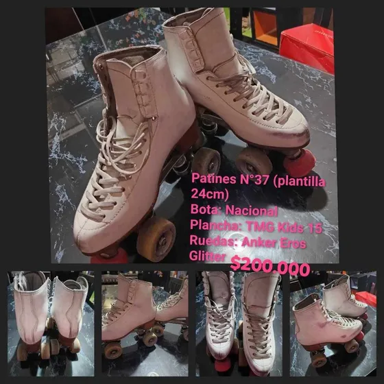Patines Artistico Profsionales Bota Nacional