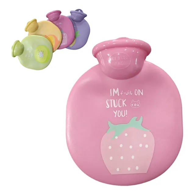 Bolsa De Agua Caliente Grande Silicona Ideal Niños Frío 