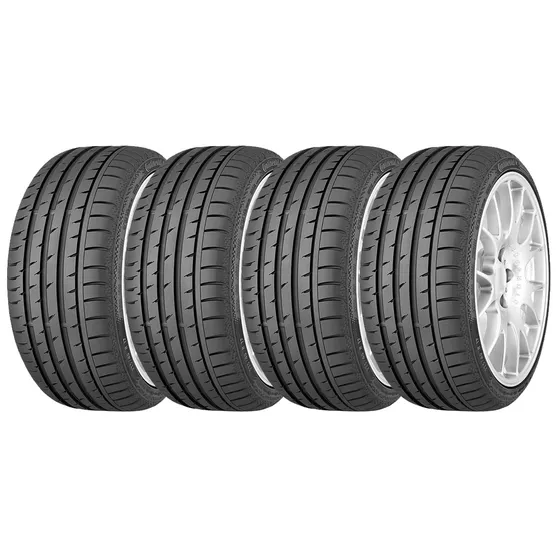 Kit 4 Cubiertas Continental 205/45r17 Sport Contact 3 84v C