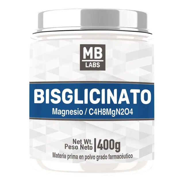 Bisglicinato De Magnesio 400g
