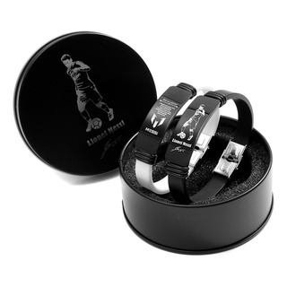 Messi,c-ronaldo,neymar,brazalete Acero Inoxidable,ajustable Messi,c-ronaldo,neymar,brazalete Acero Inoxidable,ajustable