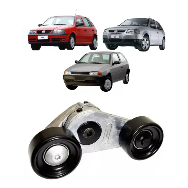 Tensor Poly V- Para Vw Gol Nafta 1.6-1.8 Con Aire Impo