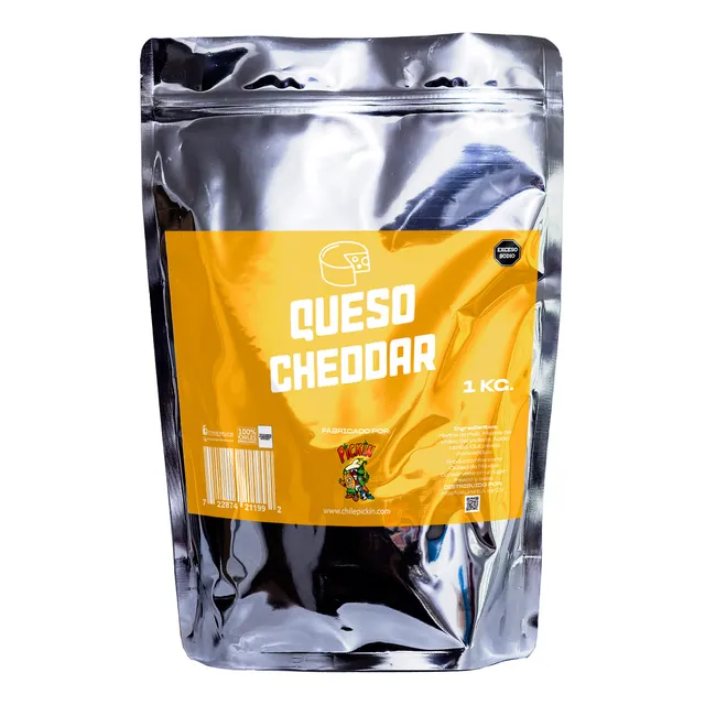 Queso Cheddar En Polvo Para Botanas Y Palomitas 1kg Pickin