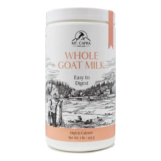 Mt. Capra Leche De Cabra En Polvo Entera Goat Milk 453gr