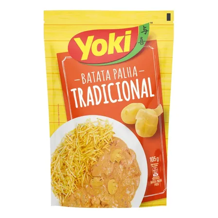 Batata Palha Tradicional 105g Sachê Yoki