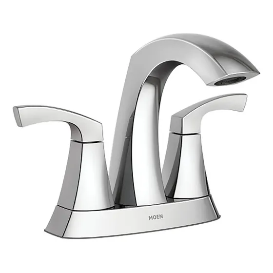 Grifo Lavabo Baño Cromado 2 Manija 4 