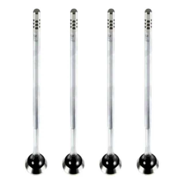 04 Valvulas De Escape Para Corsa Wagon 1.0 16v Mpfi