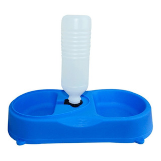 Alimentador Para Mascota Perrisimo Con Botella Para Agua Alimentador Para Mascota Perrisimo Con Botella Para Agua